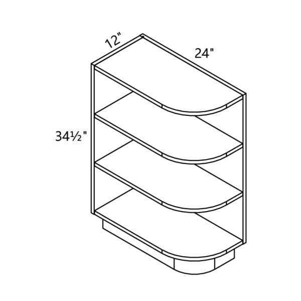 Base-Open-End-Cabinet-BOE12-Framed