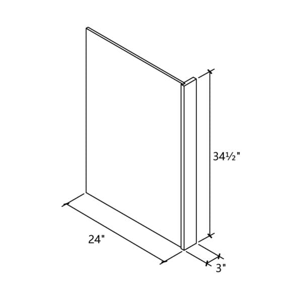 Dishwasher-End-Panel-DEP3-Framed