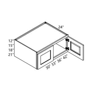 Refrigerator-Wall-Cabinet-W301824-421224-Framed