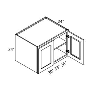 Refrigerator-Wall-Cabinet-W302424-362424-Framed