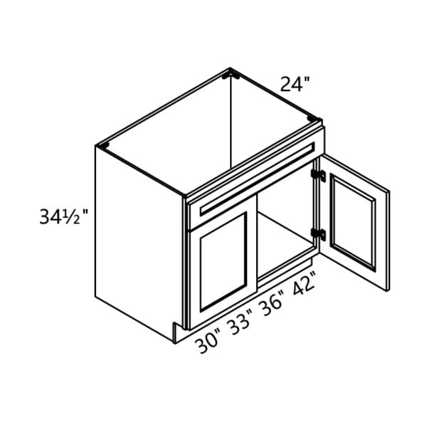 Sink-Base-Cabinet-SB30-33-36-42-Framed