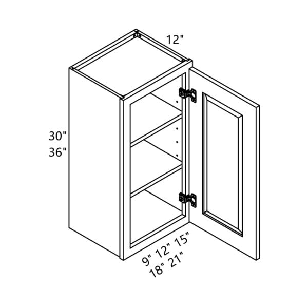 Wall-Cabinet-W0930-2136-Framed