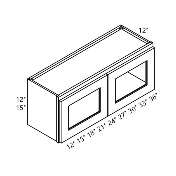 Wall-Glass-Cabinet-W1212GD-3615GD-Framed
