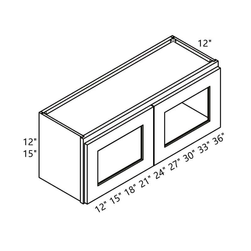 Wall-Glass-Cabinet-W1212GD-3615GD-Framed
